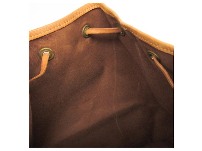 Zaino Louis Vuitton Monogram Montsouris GM M51135 da donna Marrone - vista 16
