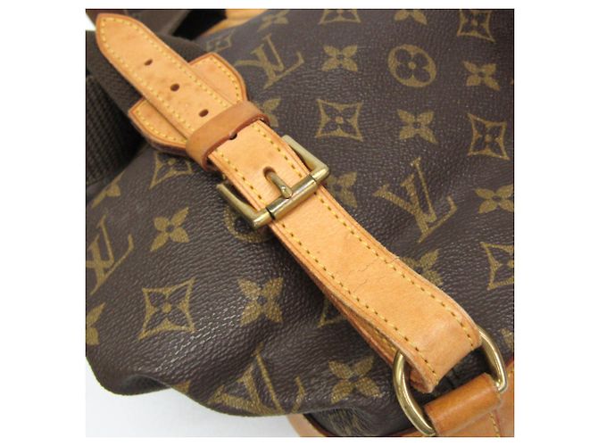 Zaino Louis Vuitton Monogram Montsouris GM M51135 da donna Marrone - vista 17