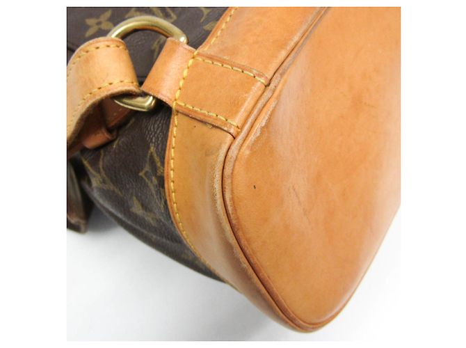 Zaino Louis Vuitton Monogram Montsouris GM M51135 da donna Marrone - vista 5