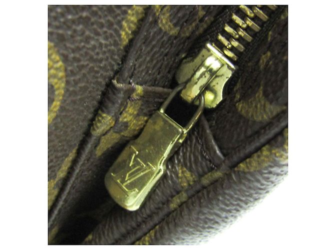 Zaino Louis Vuitton Monogram Montsouris GM M51135 da donna Marrone - vista 9