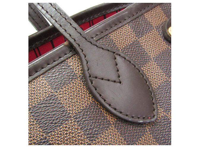 Borsa Tote Louis Vuitton Damier Neverfull PM N51109 da donna Damier ebene - vista 10