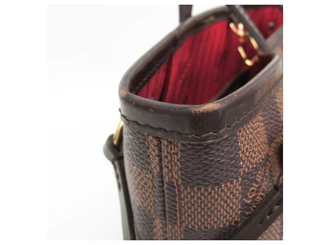 Borsa Tote Louis Vuitton Damier Neverfull PM N51109 da donna Damier ebene - vista 7