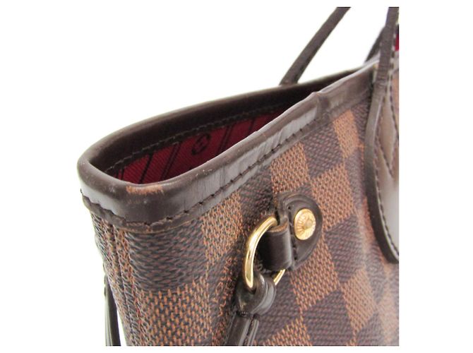 Borsa Tote Louis Vuitton Damier Neverfull PM N51109 da donna Damier ebene - vista 8
