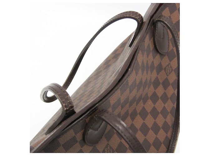 Borsa Tote Louis Vuitton Damier Neverfull GM Damier ebene - vista 11