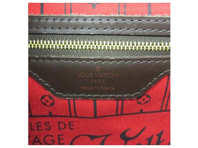 Borsa Tote Louis Vuitton Damier Neverfull GM Damier ebene - vista 19