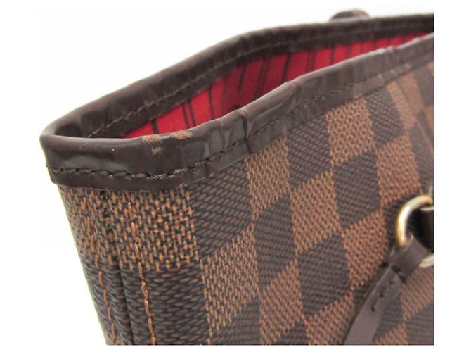 Borsa Tote Louis Vuitton Damier Neverfull GM Damier ebene - vista 8
