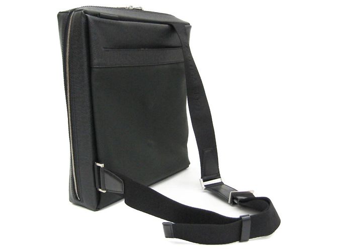Borsa a tracolla Louis Vuitton Taiga Beluga da uomo Grigio - vista 13