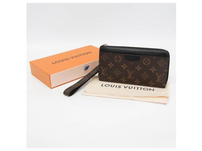 Louis Vuitton Monogram Macassar Zippy Dragonne Phone Wallet Monogramma - vista 2