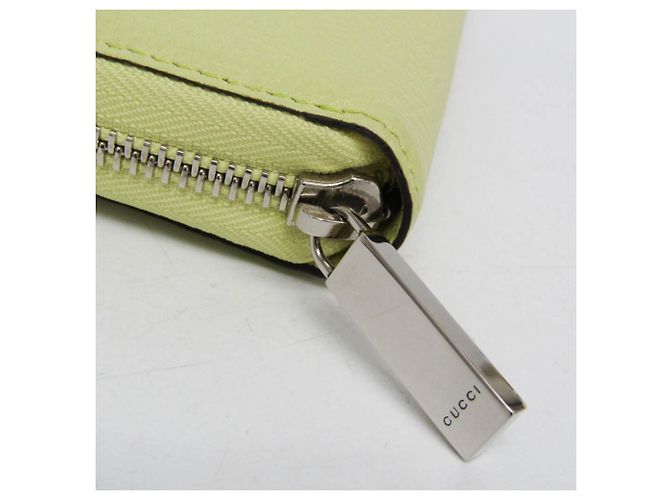 Portefeuille à fermeture éclair avec logo Gucci - Édition limitée Japon Vert - vue 10