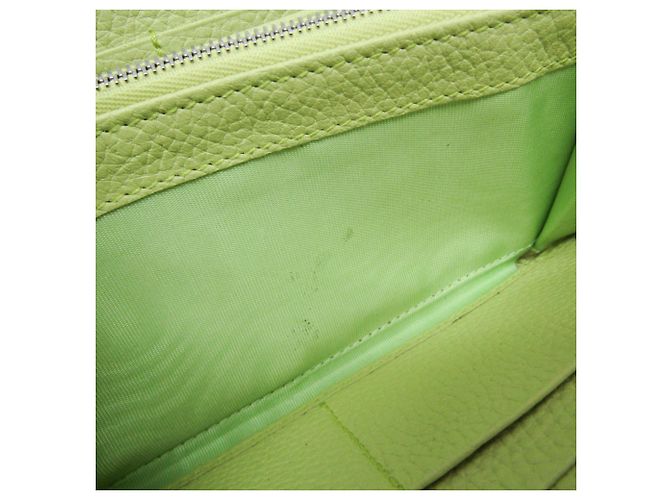 Portefeuille à fermeture éclair avec logo Gucci - Édition limitée Japon Vert - vue 11