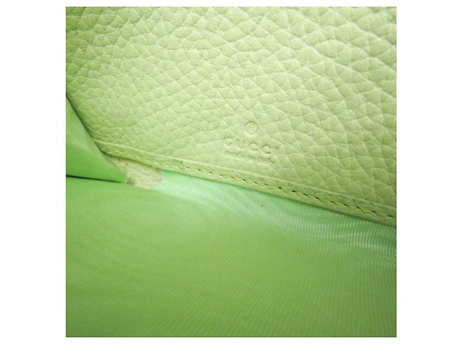 Portefeuille à fermeture éclair avec logo Gucci - Édition limitée Japon Vert - vue 12