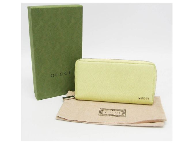 Portefeuille à fermeture éclair avec logo Gucci - Édition limitée Japon Vert - vue 2