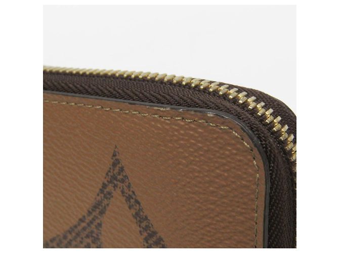 Louis Vuitton Monogram Reverse Zippy Wallet Braun - Ansicht 7