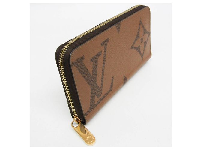 Louis Vuitton Monogram Reverse Zippy Wallet Braun - Ansicht 8