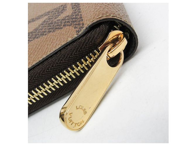Louis Vuitton Monogram Reverse Zippy Wallet Braun - Ansicht 9