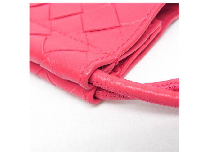 Mini Pouch a Spalla Intrecciato Bottega Veneta Rosa - vista 10