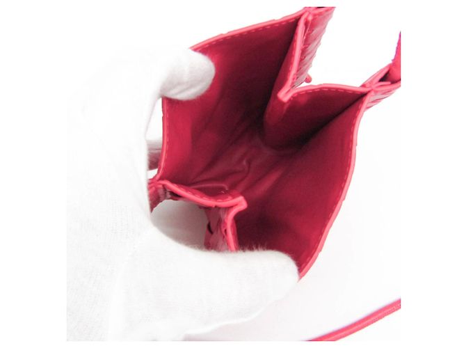 Mini Pouch a Spalla Intrecciato Bottega Veneta Rosa - vista 3