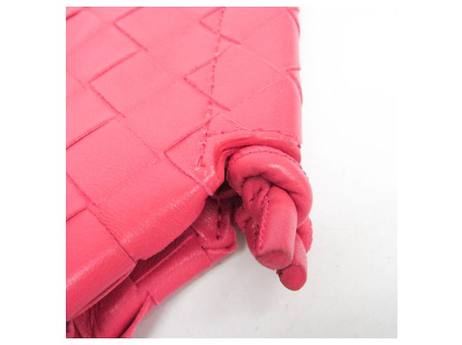 Mini Pouch a Spalla Intrecciato Bottega Veneta Rosa - vista 6