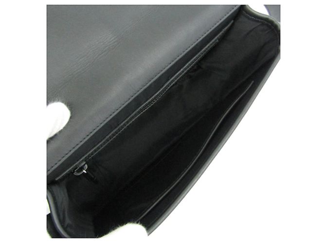 Borsa a tracolla in pelle da donna Burberry Universal Passport 8051828 Nero Bianco - vista 3