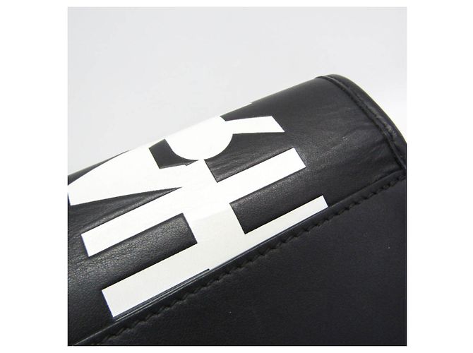 Borsa a tracolla in pelle da donna Burberry Universal Passport 8051828 Nero Bianco - vista 8