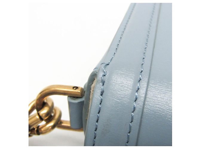 Borsa a Spalla con Catena Tod's T-Timeless Blu chiaro - vista 10