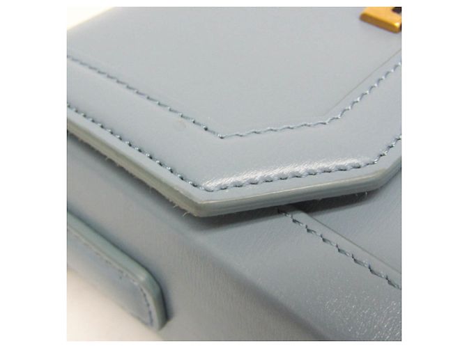 Borsa a Spalla con Catena Tod's T-Timeless Blu chiaro - vista 8