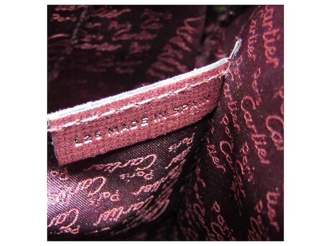 Borsa a una spalla Cartier Must in Bordeaux Bordò - vista 16