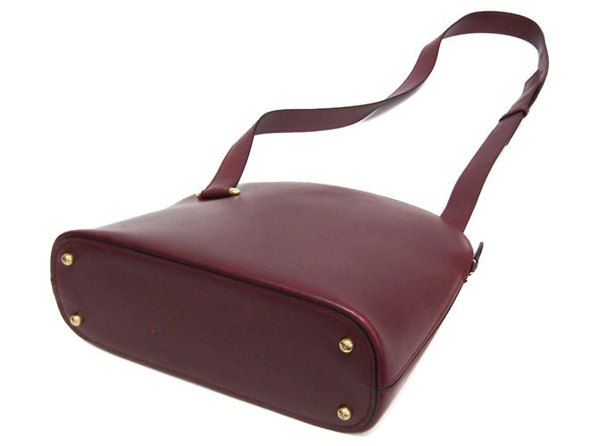 Borsa a una spalla Cartier Must in Bordeaux Bordò - vista 2