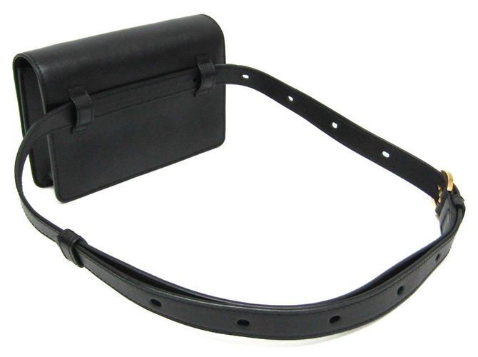 Borsa a tracolla con catena Tod's T-Timeless Belt Nero - vista 4