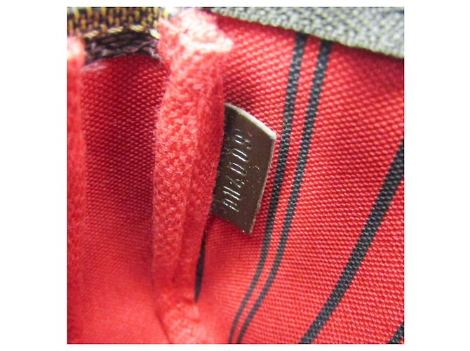 Handtasche Louis Vuitton Damier Mini Pochette Accessoires T&B N58011 Damier ebene - Ansicht 9