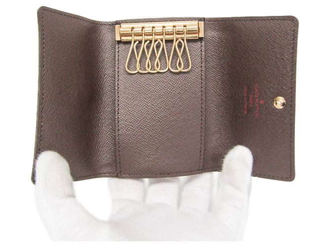 Louis Vuitton Damier Llavero 6 llaves N62630 Damier ebene - vista 4