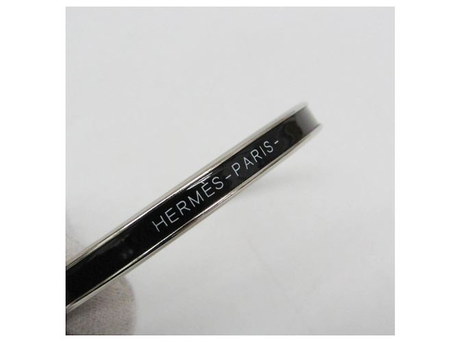 Hermès Pulsera de esmalte Hermes Extra Fun Uni H240001FP0165 Negro Plata - vista 5