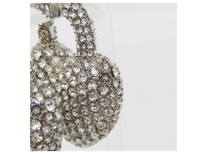 Orecchini MINNIE XL di Balenciaga in argento - vista 10