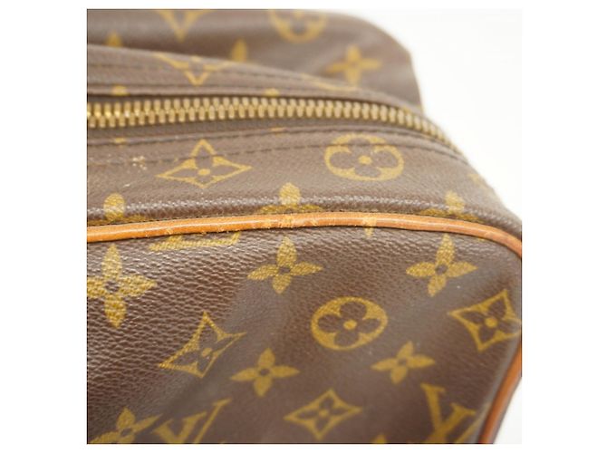 Borsa Boston Louis Vuitton Monogram Sirius 50 Marrone - vista 6