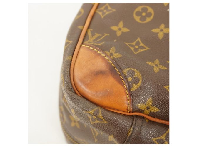 Borsa Boston Louis Vuitton Monogram Sirius 50 Marrone - vista 8