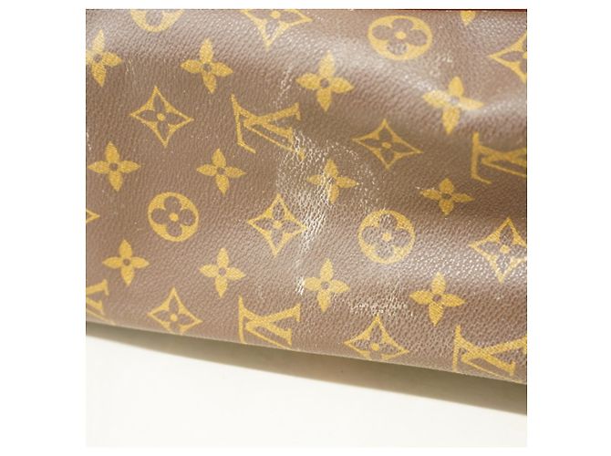 Borsa Boston Louis Vuitton Monogram Sirius 50 Marrone - vista 9