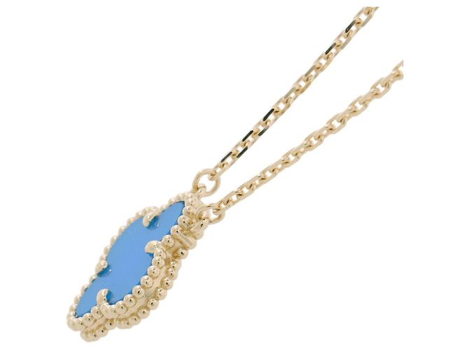 Collier Alhambra Van Cleef & Arpels Doré - vue 2