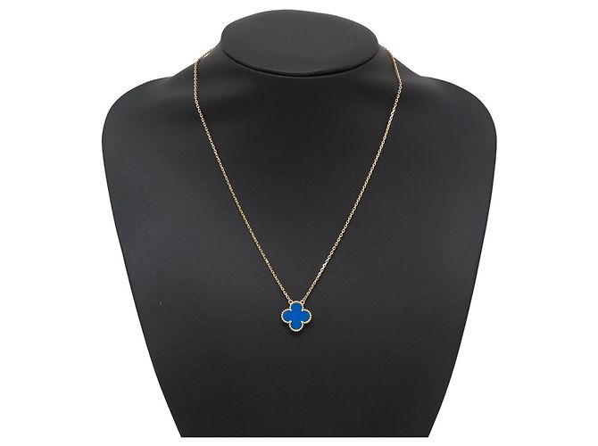 Collier Alhambra Van Cleef & Arpels Doré - vue 3