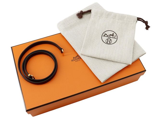 Hermès Borsa a tracolla Hermes Shoulder Wallet Zip En Go To Chaine d'Ancre Nero - vista 13