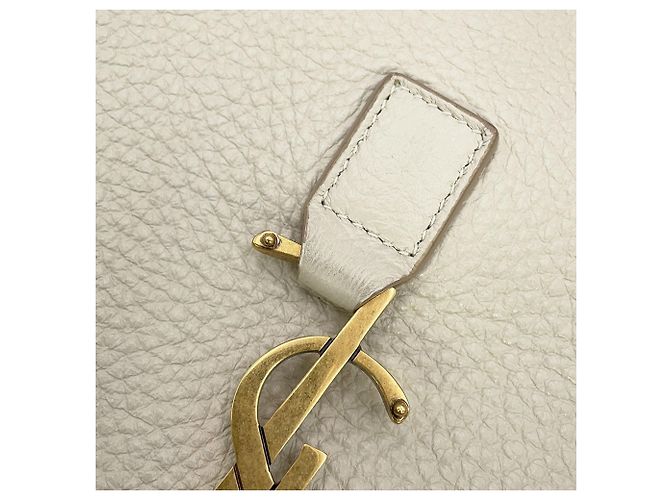 Borsa Tote Yves Saint Laurent Saint Laurent Paris Beige - vista 11
