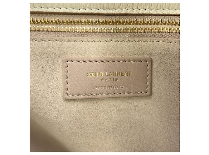 Borsa Tote Yves Saint Laurent Saint Laurent Paris Beige - vista 15
