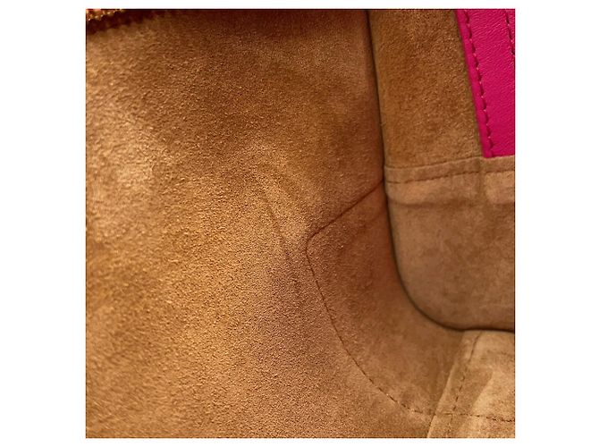 Borsa a mano in pelle Loewe Amazona 23 Rosa - vista 10