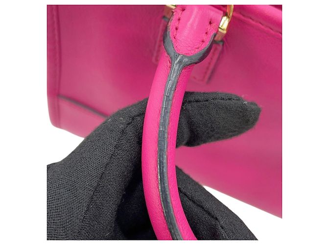 Borsa a mano in pelle Loewe Amazona 23 Rosa - vista 11