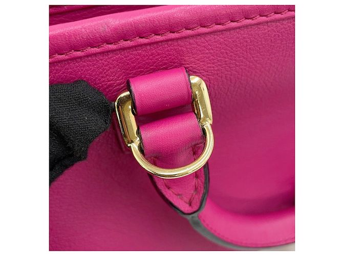 Borsa a mano in pelle Loewe Amazona 23 Rosa - vista 12