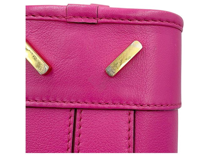 Borsa a mano in pelle Loewe Amazona 23 Rosa - vista 13
