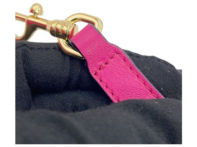 Borsa a mano in pelle Loewe Amazona 23 Rosa - vista 15
