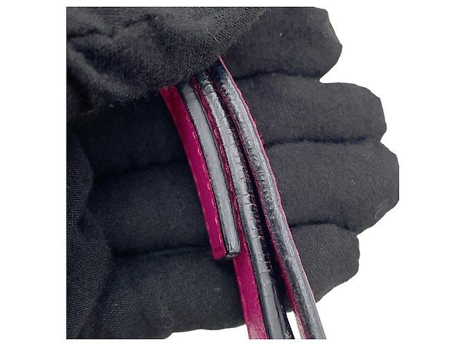 Borsa a mano in pelle Loewe Amazona 23 Rosa - vista 16