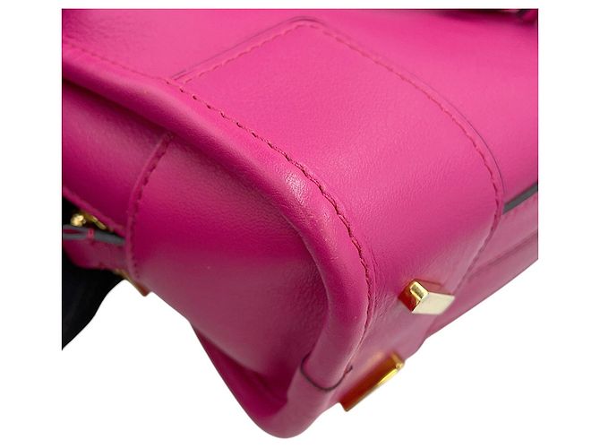 Borsa a mano in pelle Loewe Amazona 23 Rosa - vista 7