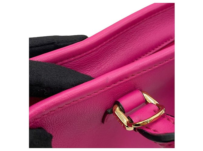 Borsa a mano in pelle Loewe Amazona 23 Rosa - vista 9
