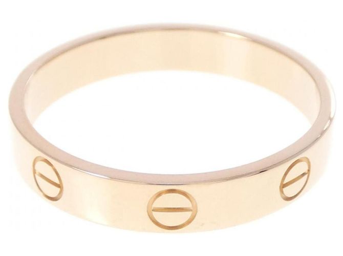 Anillo Mini Love de Cartier en oro rosa de 18K - vista 2